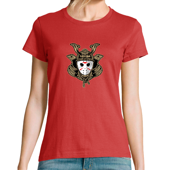 Face T-SHIRT SAMURAI JASON FEMME