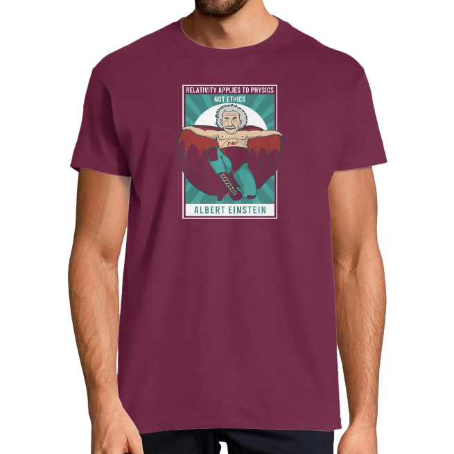 T-SHIRT ALBERT EINSTEIN HOMME