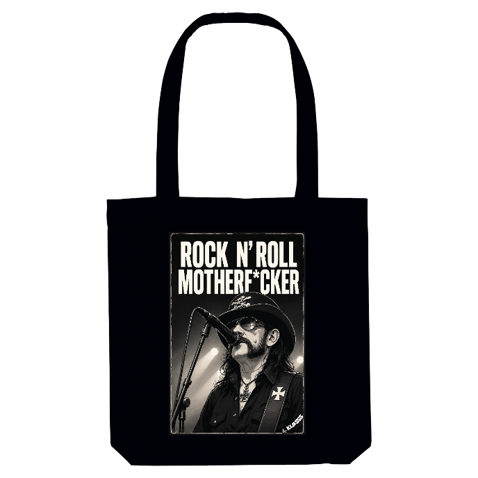 TOTE BAG KLASSS Vintage ROCK N'ROLL MOTHERF*CKER" , Style Cowboy & Western