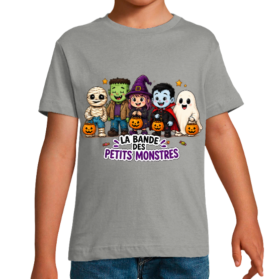 T-shirt Halloween « La Bande des Petits Monstres »