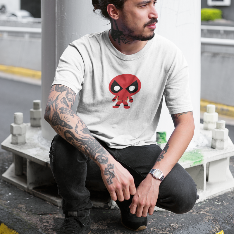 T-SHIRT DEADPOOL HOMME