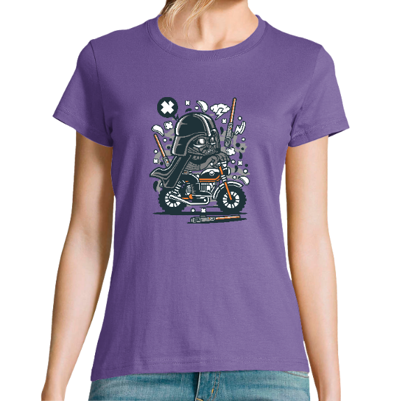 T-SHIRT DARK VADOR EN MOTOCROSS