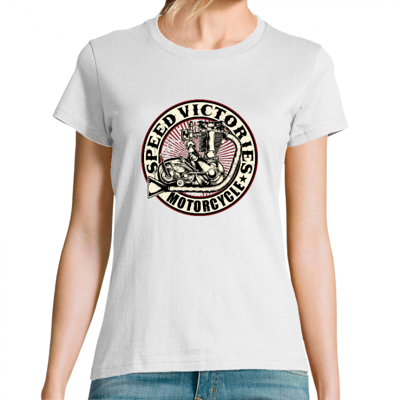 T-SHIRT SPEED VICTORIES FEMME