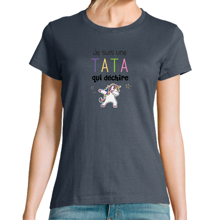 T-SHIRT TATA DÉCHIRE