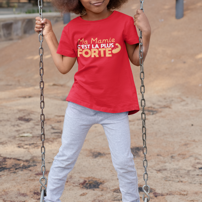 T-shirt Mamie la plus forte