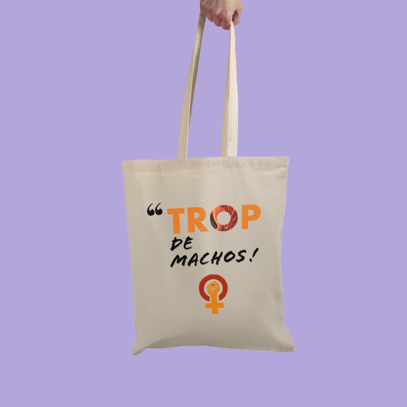 TOTE-BAG Trop de machos