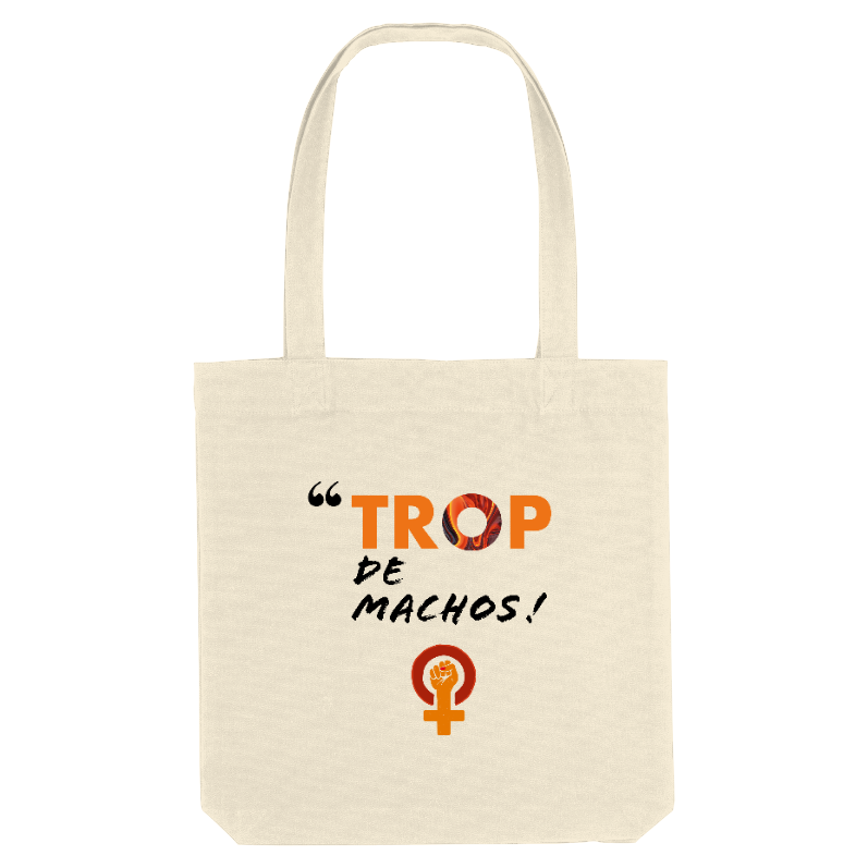 Face TOTE-BAG Trop de machos