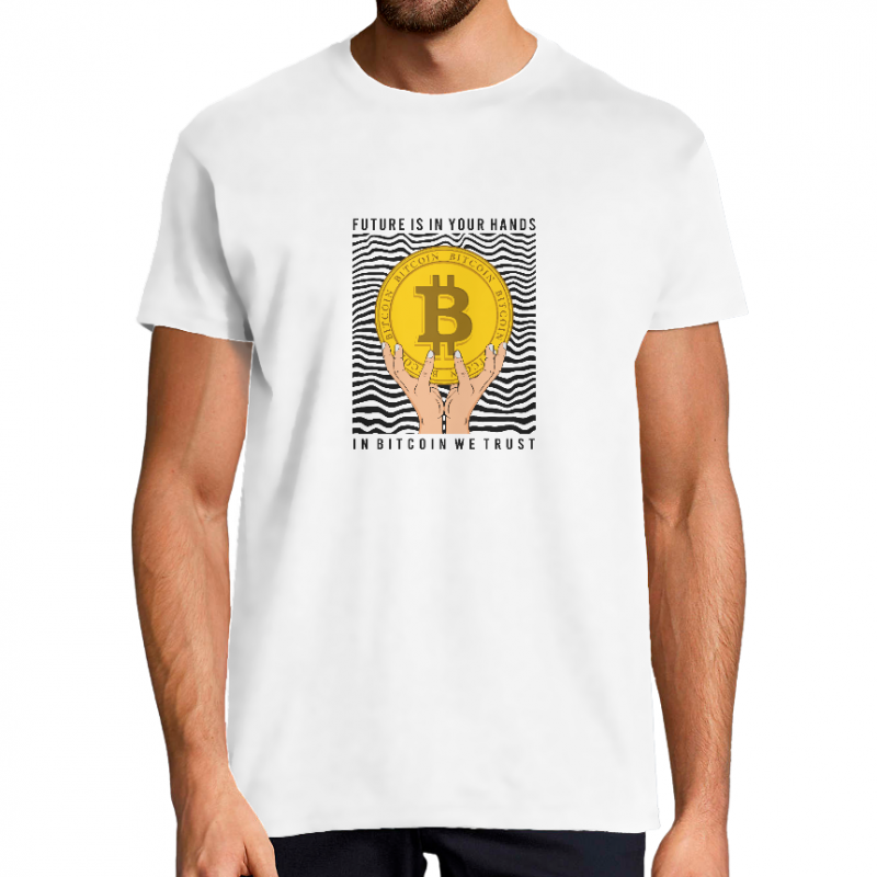 T-SHIRT BITCOIN FUTURE HOMME