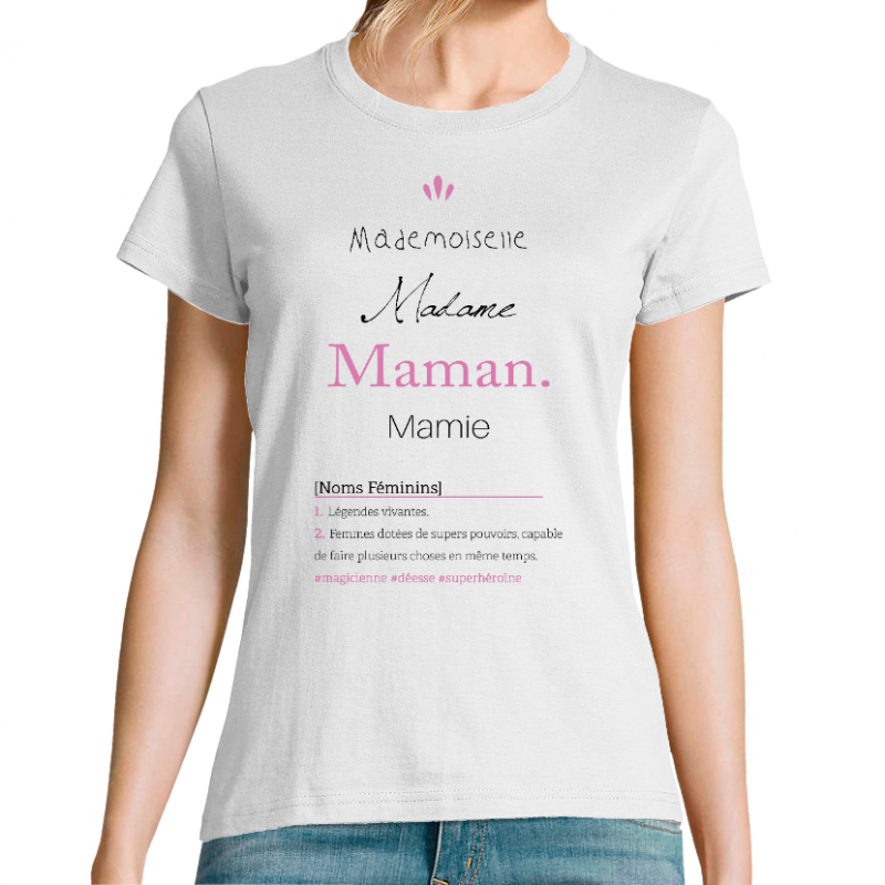 Face DÉFINITION DE MAMAN