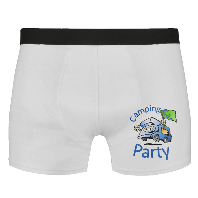 Boxer Homme "Camping Party"