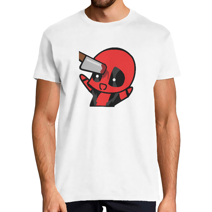 T-SHIRT CUT DEADPOOL HOMME
