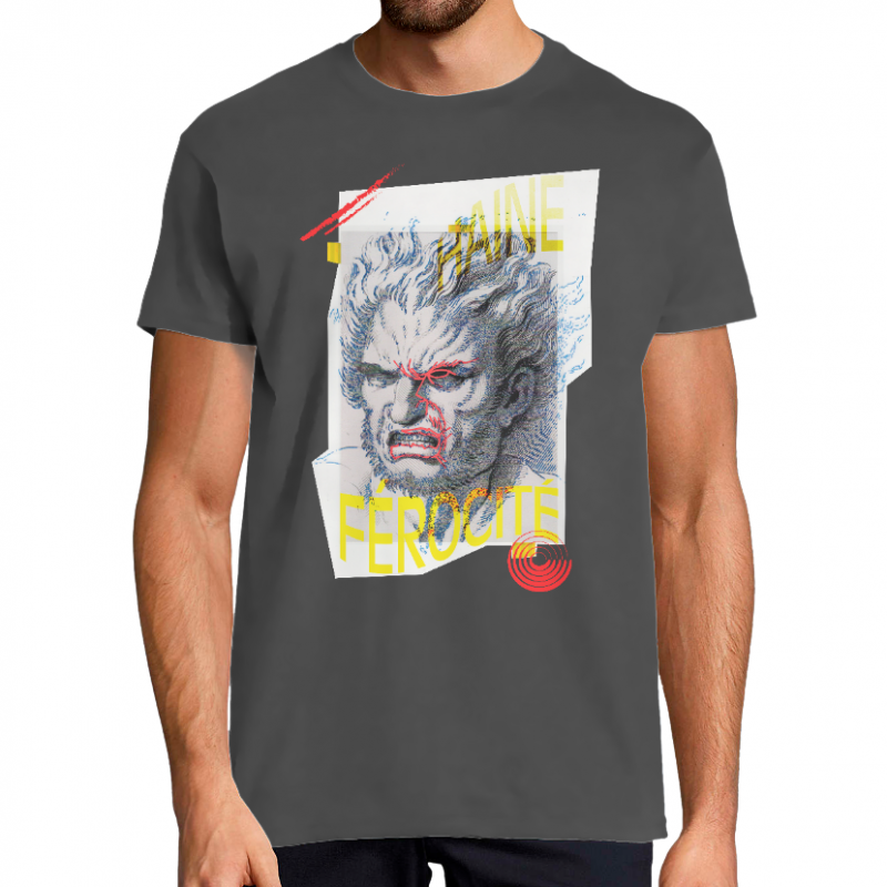 Face LA FUREUR - T-SHIRT HOMME