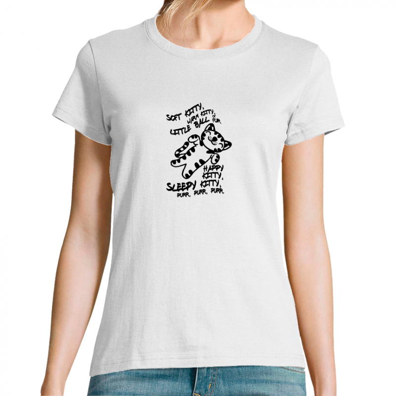 Face T-SHIRT SOFT KITTY