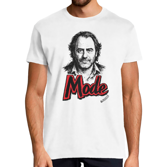 T-SHIRT HOMME KLASSS "DELPECH MODE" col rond 190 gr , Humour et musique