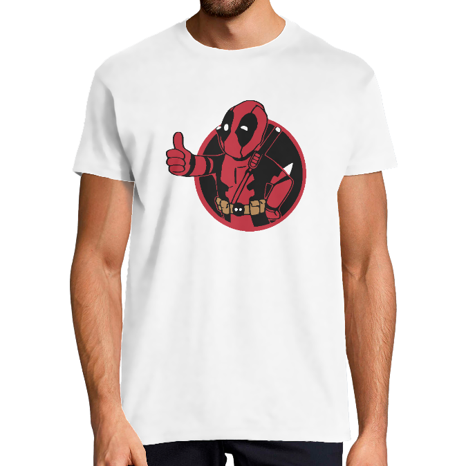 T-SHIRT DEADPOOL TOP HOMME