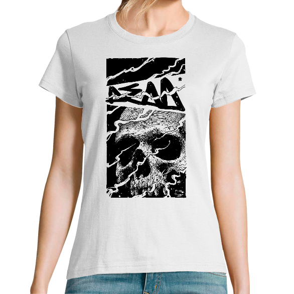 T-SHIRT FEMME - SKULL DEAD