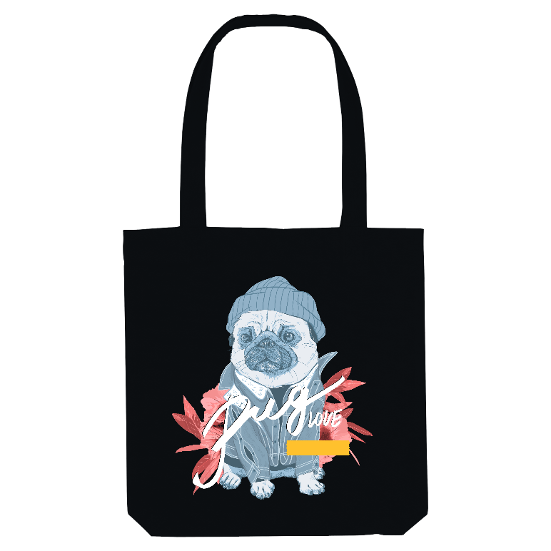 Face TOTE-BAG - PUG LOVE