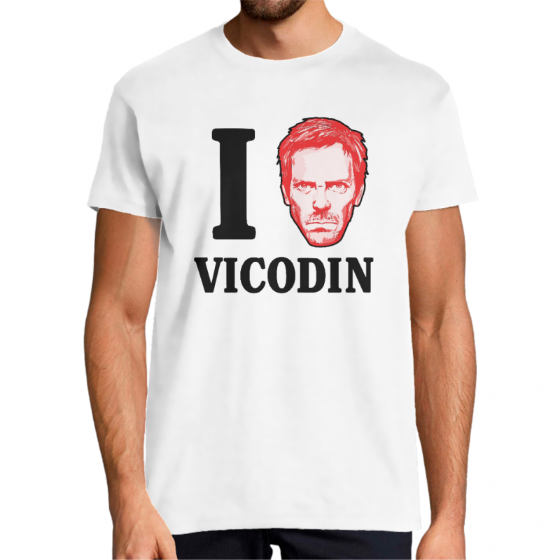 T-SHIRT I LOVE VICODIN