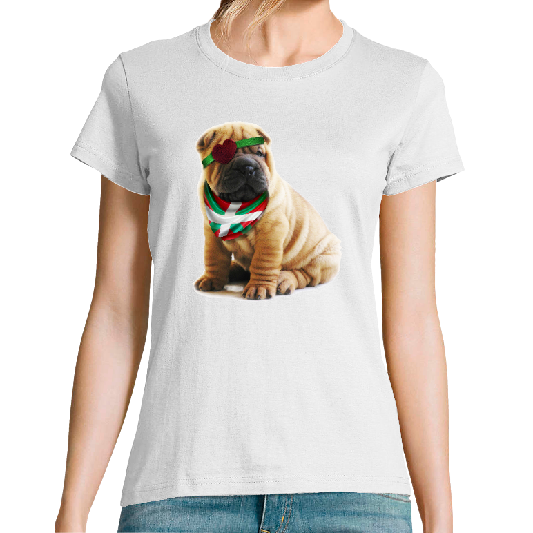Face CHIEN BASQUE - FEMME