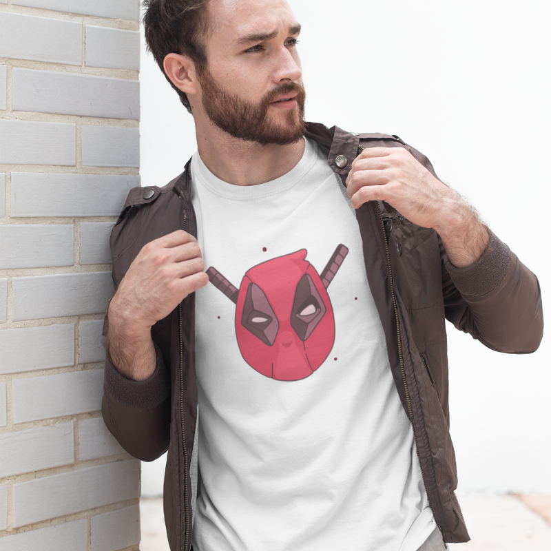 T-SHIRT DEADPOOL STORM HOMME