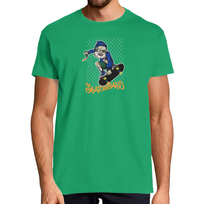T-SHIRT OLD SKATEBOARD HOMME