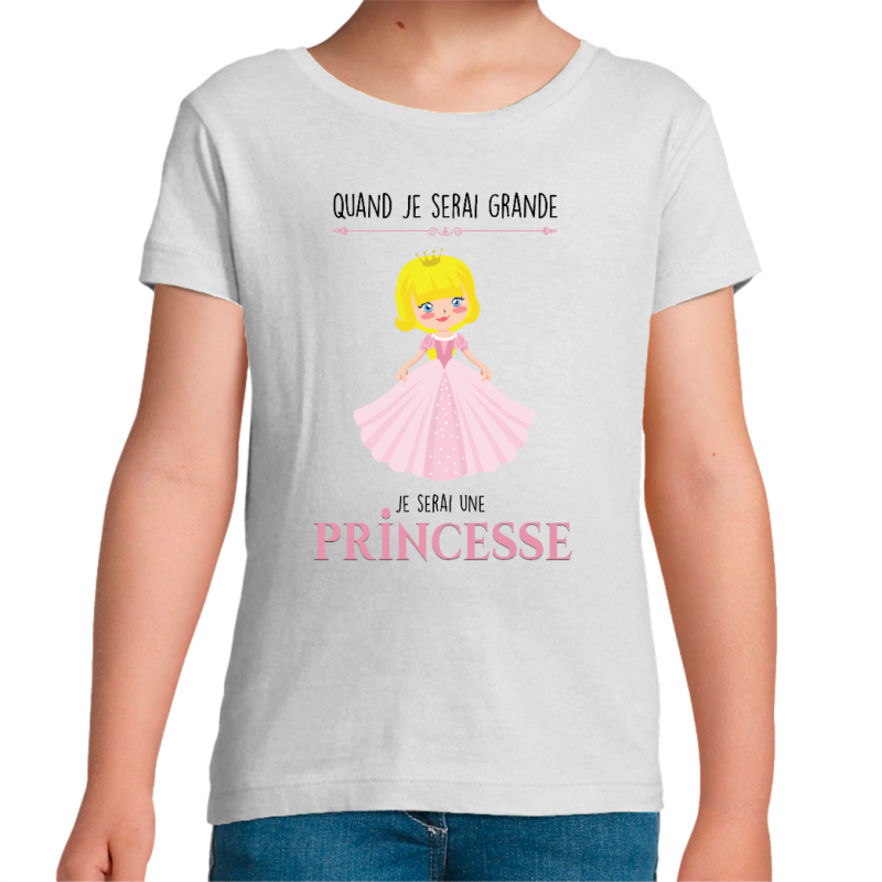 Face ENFANT - PRINCESSE ROBE ROSE