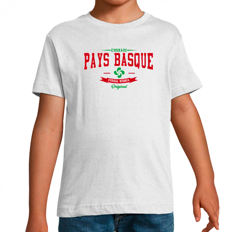 EUSKADI PAYS BASQUE ORIGINAL - T-SHIRT ENFANT