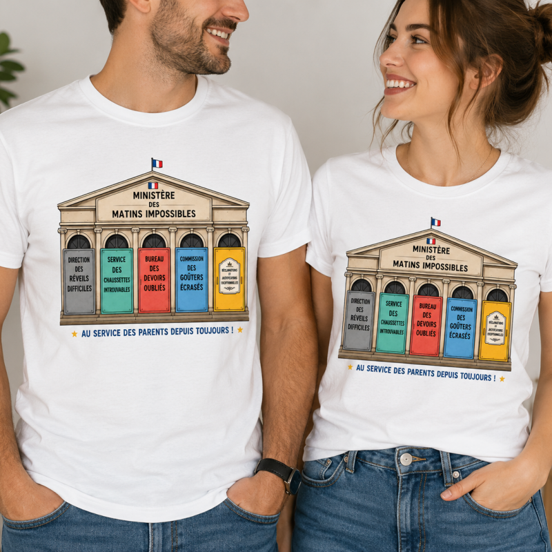 T-shirt rentrée – Ministère des matins impossibles