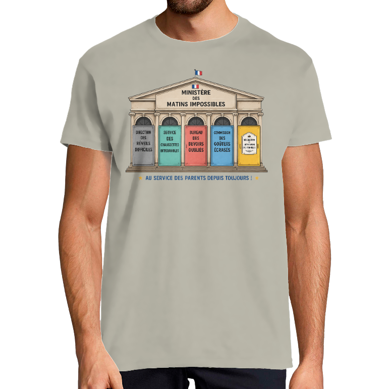 T-shirt rentrée – Ministère des matins impossibles