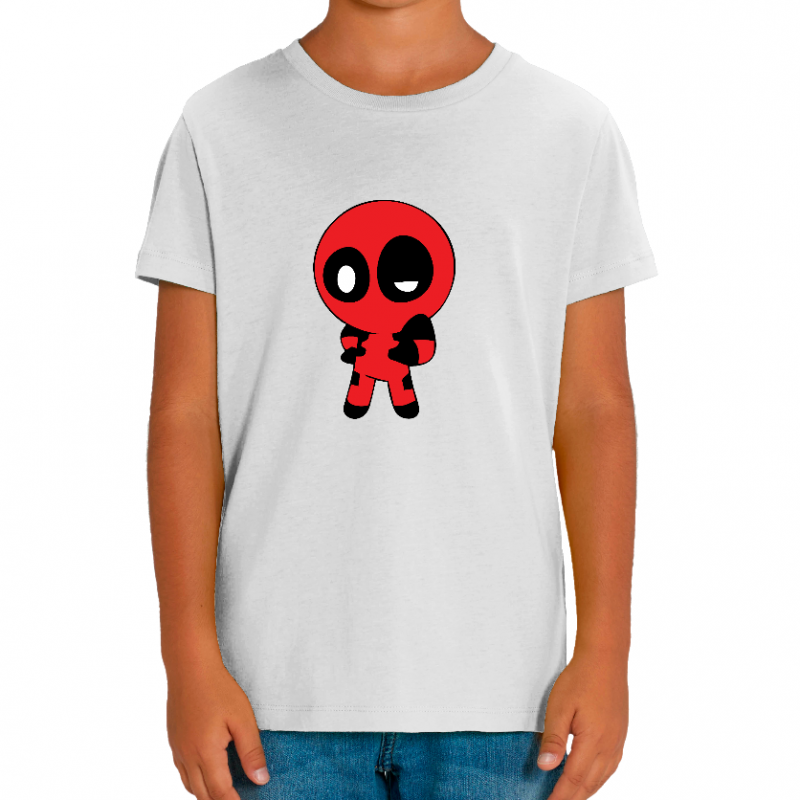 T-SHIRT FUN DEADPOOL ENFANT