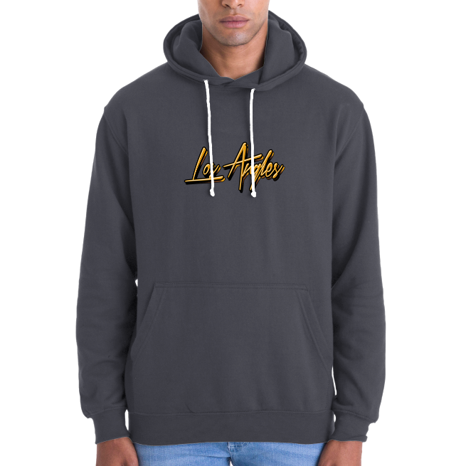 SWEATSHIRT LOS ANGELES JAUNE UNISEXE