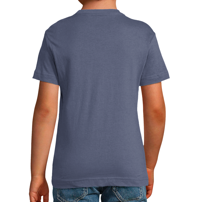 T-SHIRT SUPER-HÉROS BLEU GARÇON