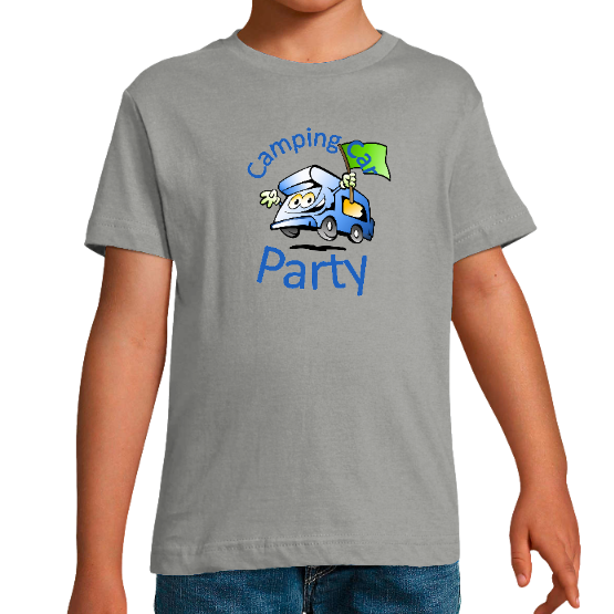 T-shirt Enfant "Camping Party"