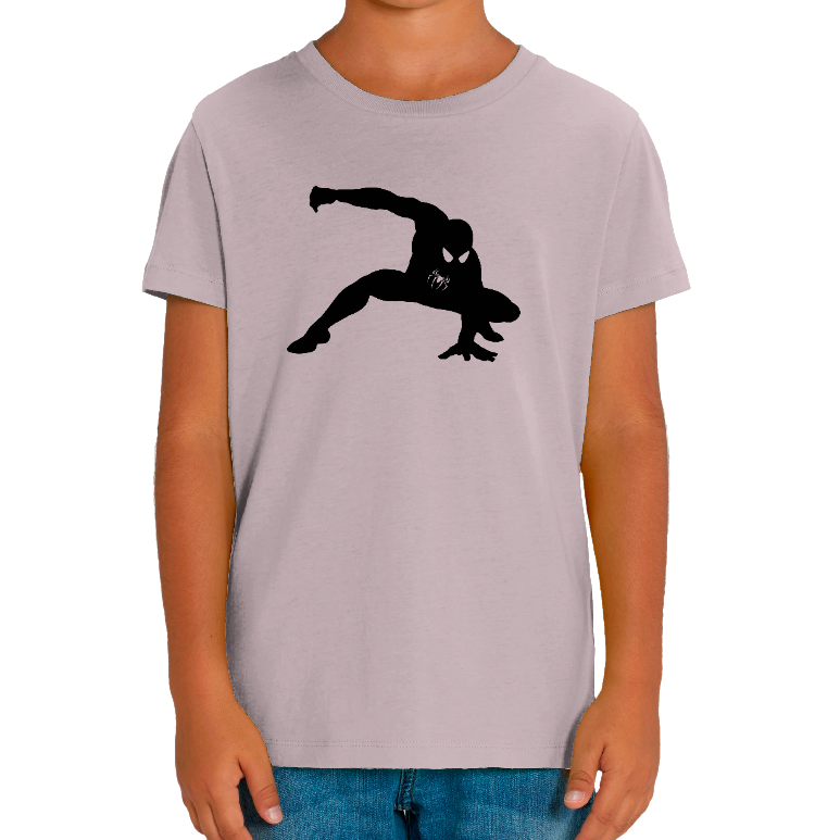 T-SHIRT SPIDER-MAN EN POSITION ENFANT