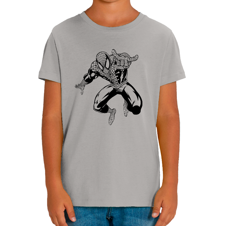 T-SHIRT SPIDER-MAN EN ACTION ENFANT