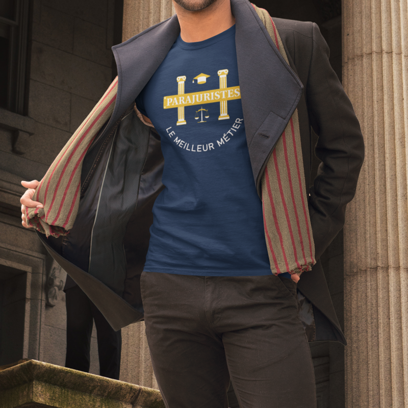 T-SHIRT PARAJURISTES LE MEILLEUR MÉTIER POUR HOMME