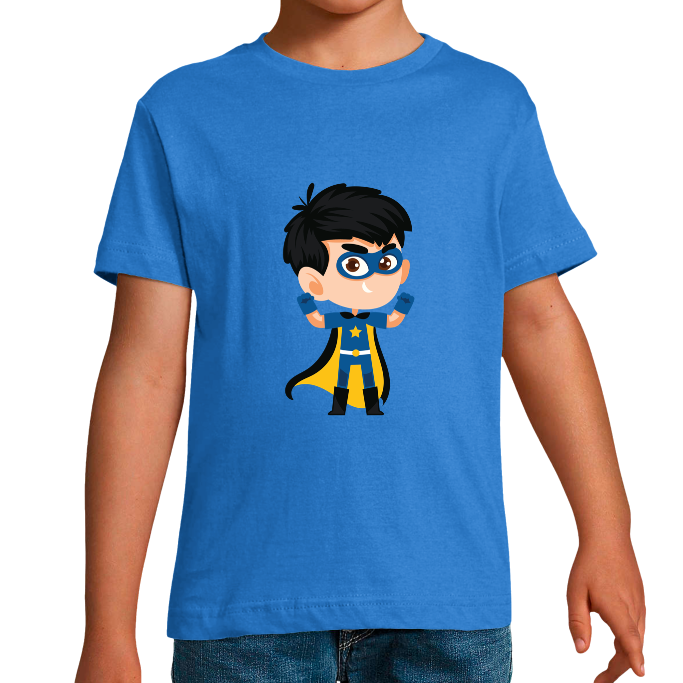 T-SHIRT SUPER-HÉROS SUPER FORCE GARÇON