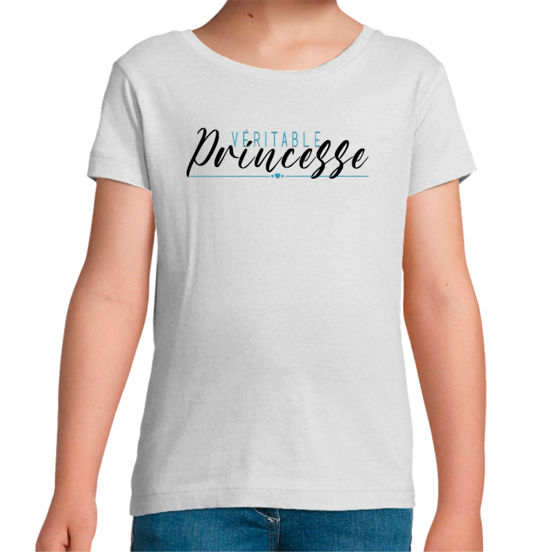 T-SHIRT ENFANT - VERITABLE PRINCESSE