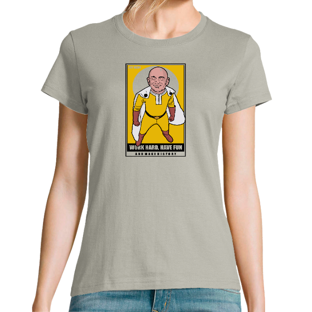 T-SHIRT JEFF BEZOS FEMME– Tee-shirt humour business entrepreneuriat