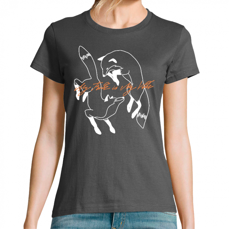 FOX - T-SHIRT FEMME