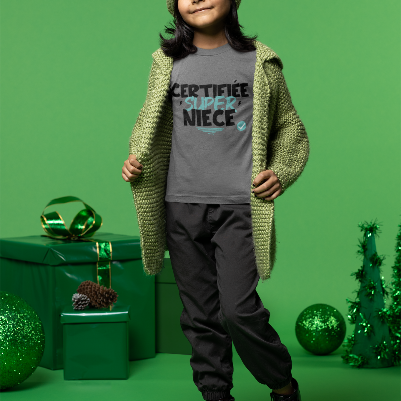 T-shirt certifiée super nièce