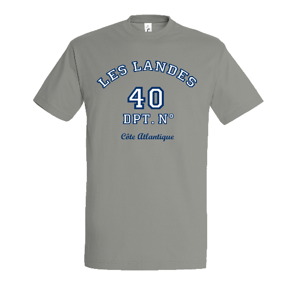 Face T-shirt Pays Basque les lande Dept 40