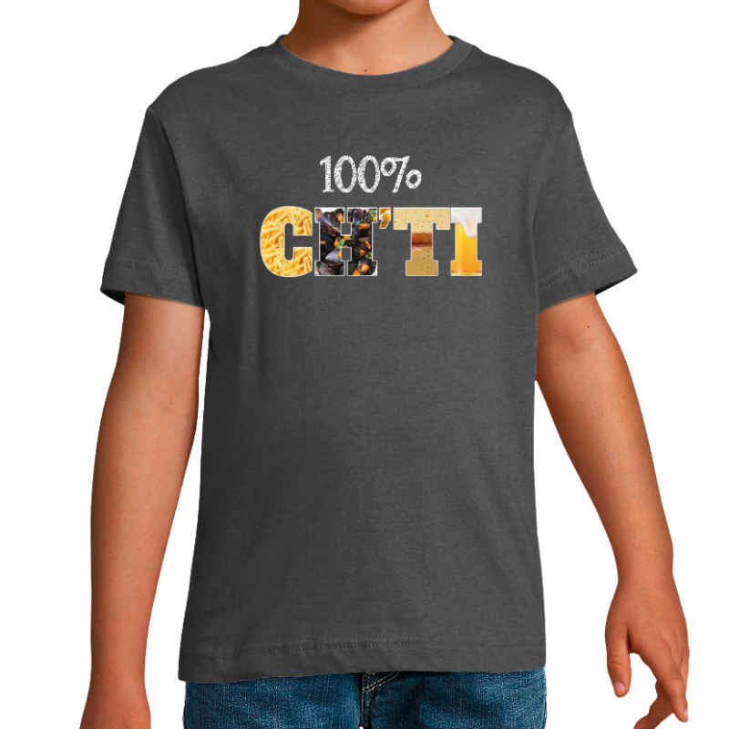 Face 100% CH'TI - T-SHIRT ENFANT
