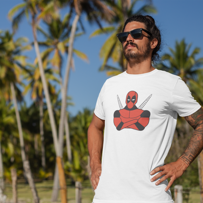 T-SHIRT DEADPOOL HOMME