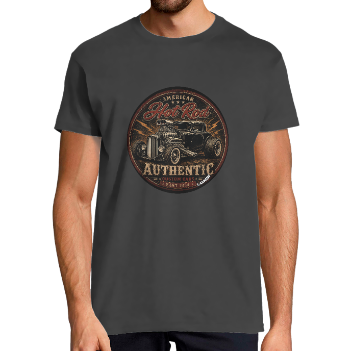 T-SHIRT HOMME Vintage HOT ROD Custom cars authentic KLASSS