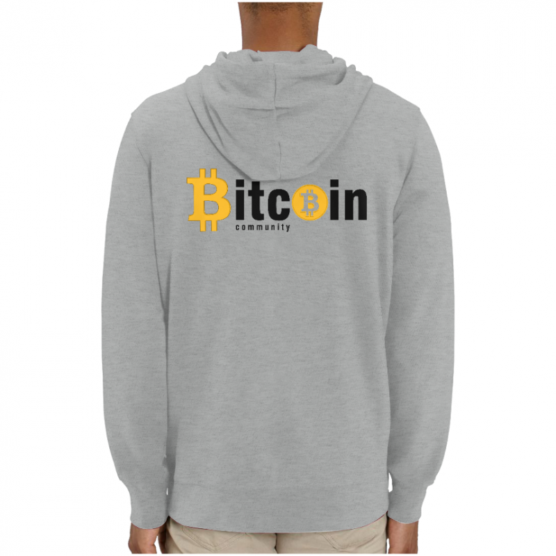 SWEATSHIRT BITCOIN CUMMUNITY UNISEXE