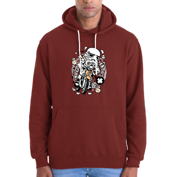 SWEATSHIRT TROOPER ROULE EN MOTOCROSS UNISEXE