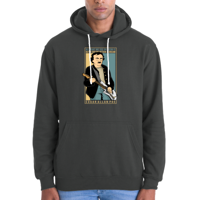 SWEATSHIRT EDGAR ALLAN POE UNISEXE