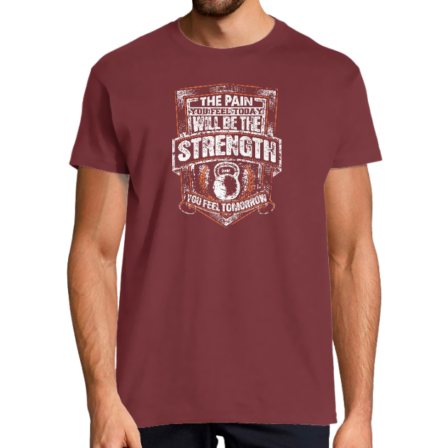 T-SHIRT STRENGHT HOMME – Tee-shirt fitness motivation musculation