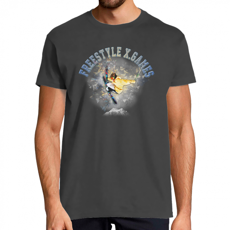 Face FREESTYLE X.GAMES - T-SHIRT HOMME